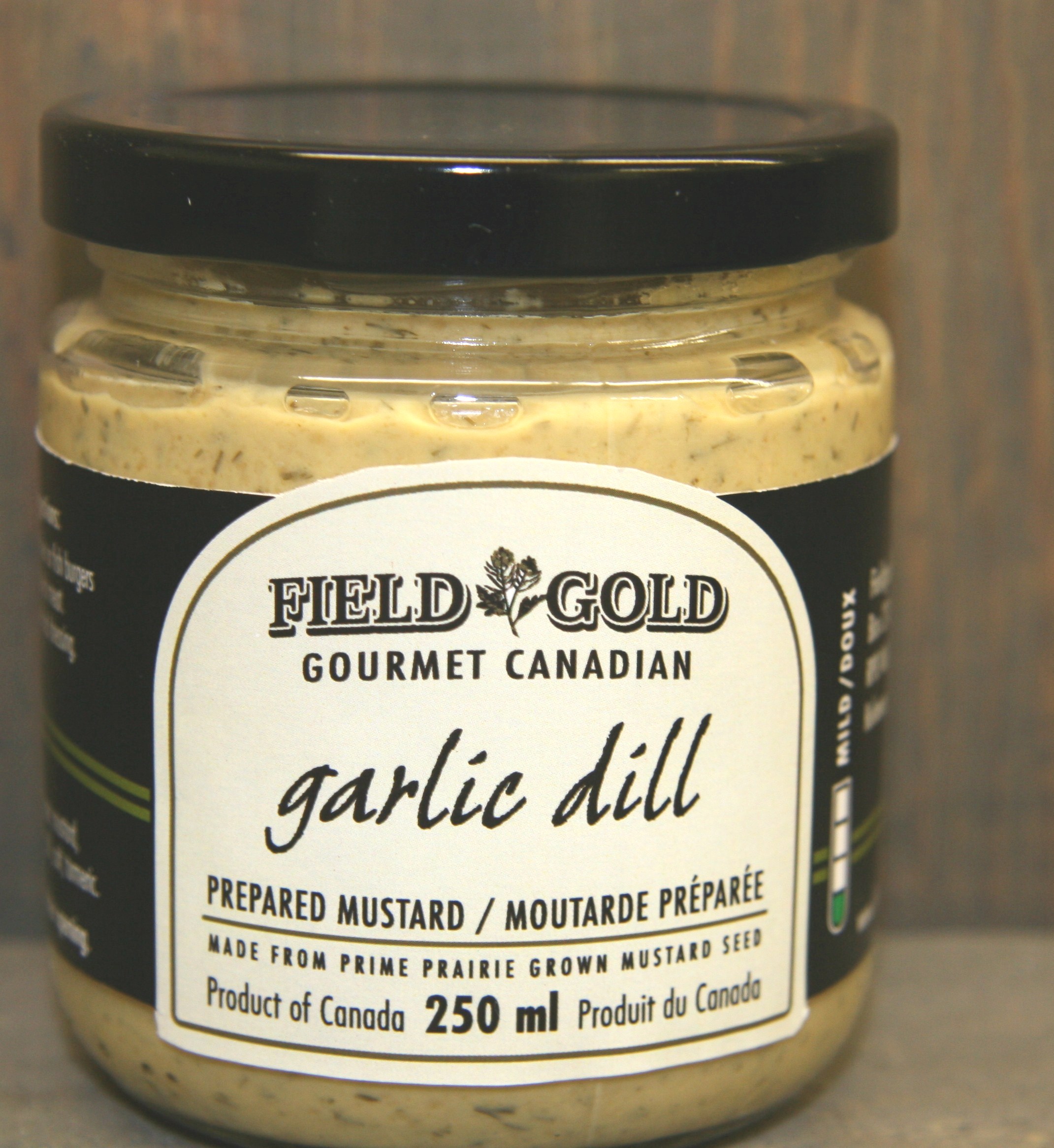 Garlic/Dill Mustard Field Gold Foods Mustard